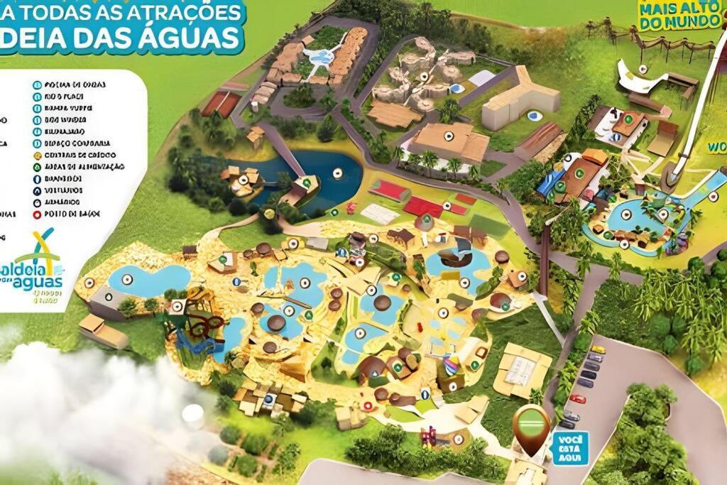 Aconchegante Flat B308 - Refugio No Aldeia Das Aguas Барра-ду-Піраї Екстер'єр фото